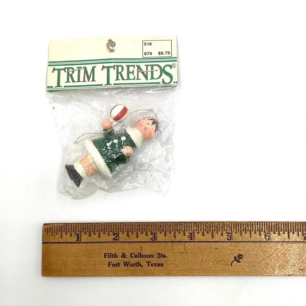Christmas Ornaments‎ Lot 5pc Birdhouse Tree Santa Cookies